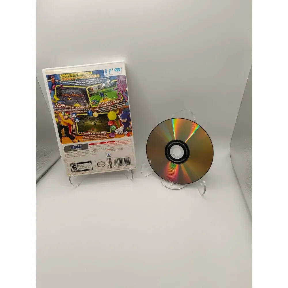 Sega Superstars Tennis (Nintendo Wii) CIB Complete Tested